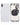 Rückseitiges Gehäuse mit vorinstallierten Kleinkomponenten, kompatibel mit iPhone XS Max (ohne Logo) (Aftermarket Plus) (Silber)