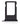 Bandeja Sim compatible con iPhone 7 Plus (negro azabache)