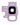 Lente de cámara trasera con soporte / bisel compatible con Samsung Galaxy S9 (púrpura)