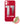 Rückglas mit 3M-Kleber, kompatibel mit iPhone 11 (kein Logo/großes Kameraloch) (rot)