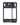 Mittelrahmengehäuse kompatibel für Samsung Galaxy A20 (A205 / 2019) (Schwarz)