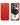 Carcasa trasera con componentes pequeños preinstalados compatibles con iPhone 12 (sin logotipo) (Aftermarket Plus) (rojo)