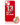 Rückglas mit 3M-Kleber, kompatibel mit iPhone 13 Mini (kein Logo/großes Kameraloch) (rot)